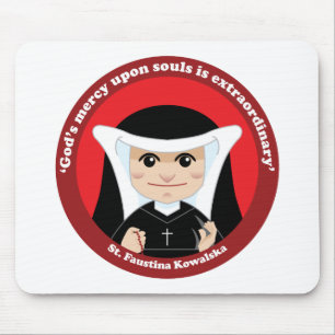 Mousepad Rua: Faustina Kowalska