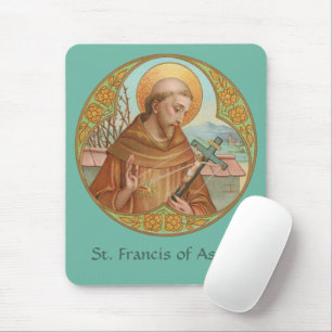 Mousepad Rua. Francis of Assisi (BK 002)
