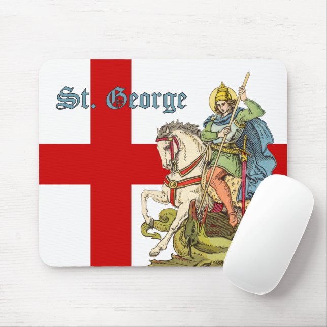 Mousepad Rua. George em Horseback (BS 01) (Com mouse)