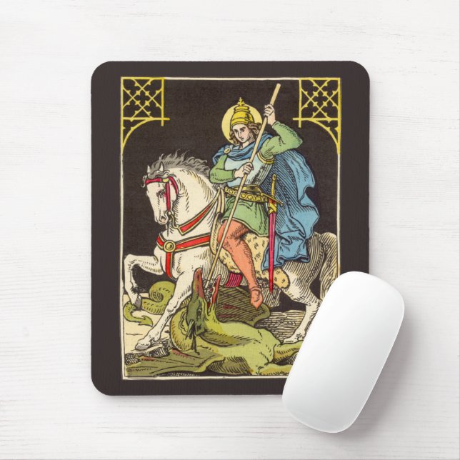 Mousepad Rua. George em Horseback (BS 01) (Com mouse)