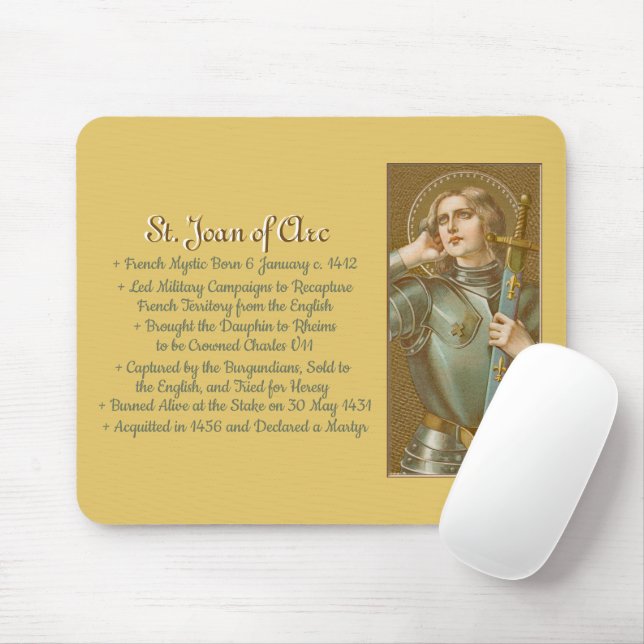 Mousepad Rua. Joan of Arc (JM 28) (Com mouse)