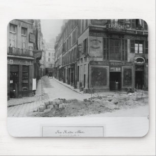Mousepad Rua Maitre Albert Paris, 1858-78