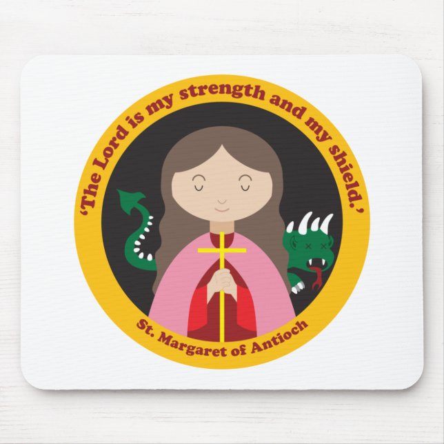 Mousepad Rua. Margaret de Antioch (Frente)