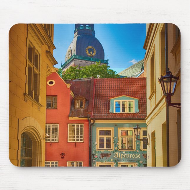 Mousepad Rua na Cidade Antiga| Estônia (Frente)