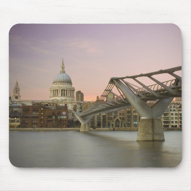 Mousepad Rua PAulsCathedral Londres (Frente)