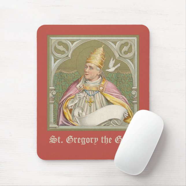 Mousepad Rua Pope. Gregory o Excelente (M 067) (Com mouse)