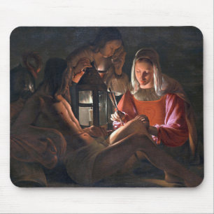 Mousepad Rua. Sebastian Embracado por Irene, La Tour