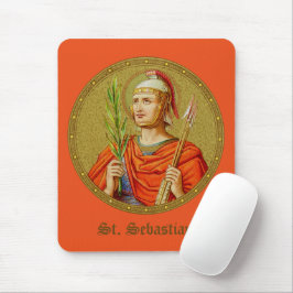 Mousepad Rua. Sebastian (SNV 24) (Imagem redonda) Vertical