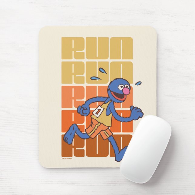 Mousepad Rua Sésamo | Corridas de Grover (Com mouse)