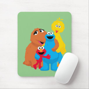 Mousepad Rua Sésamo   Grupo Hug