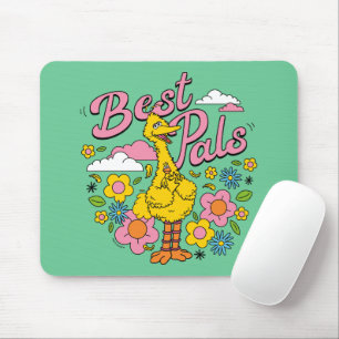 Mousepad Rua Sésamo Melhores Pássaros Amarelos