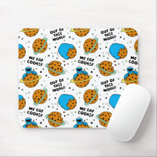 Mousepad Rua Sésamo   Monstro de Cookies Fora deste Mundo