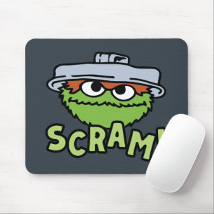 Mousepad Rua Sésamo Oscar, o Grouch Scram!
