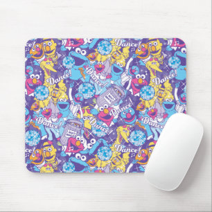 Mousepad Rua Sésamo Padrão de Dança Groovy