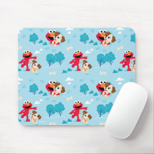 Mousepad Rua Sésamo   Padrão Elmo & Tango