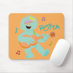 Mousepad Rua Sésamo   Rosita Tocando Violão