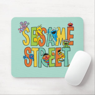 Mousepad Rua Sésamo   Sesame Street Tipo Pals
