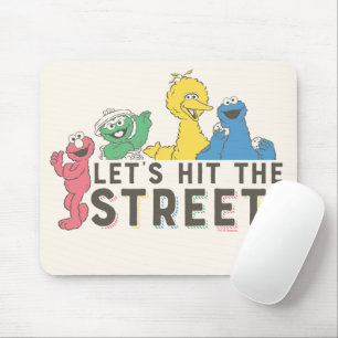 Mousepad Rua Sésamo   Vamos na rua!