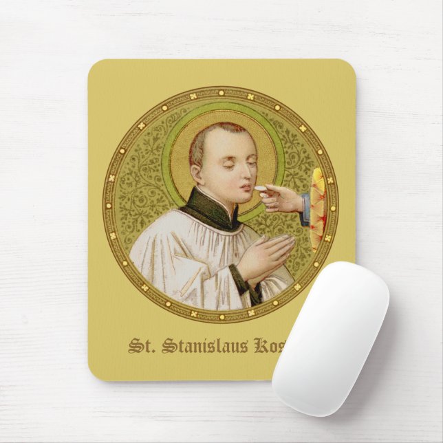 Mousepad Rua. Stanislaus Kostka (SNV 25) (Rnd Im) Vert (Com mouse)