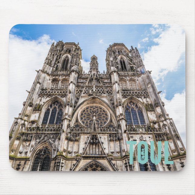 Mousepad Rua Tol. presente da Catedral de Etienne France (Frente)