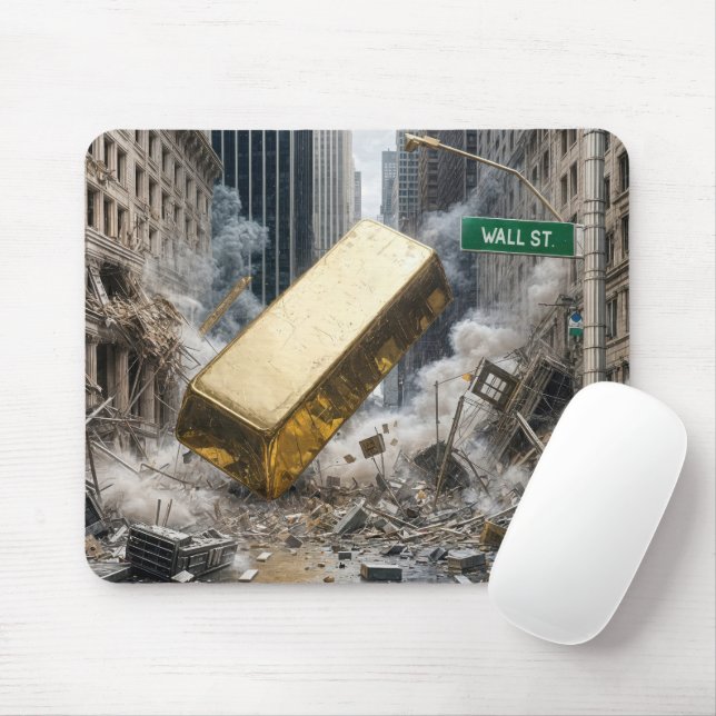 Mousepad Rua Wall, que derruba o Bar Dourado (Com mouse)