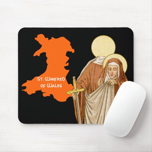 Mousepad Rua. Winifred of Wales (P 002) (Com mouse)