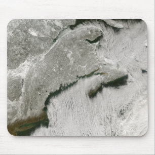 Mousepad Ruas da neve e da nuvem