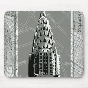 Mousepad Ruas de Nova York com Empire State Building
