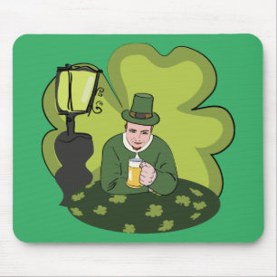 MOUSEPAD "RUAS FELIZES. DIA DE PATRICK" LEPRECHAUN