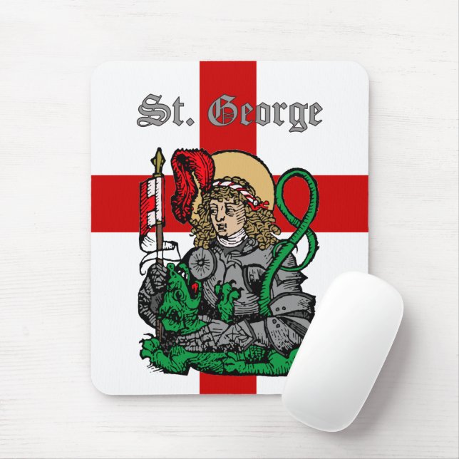 Mousepad Ruas. George e o Dragão (Nuremberga) (Com mouse)