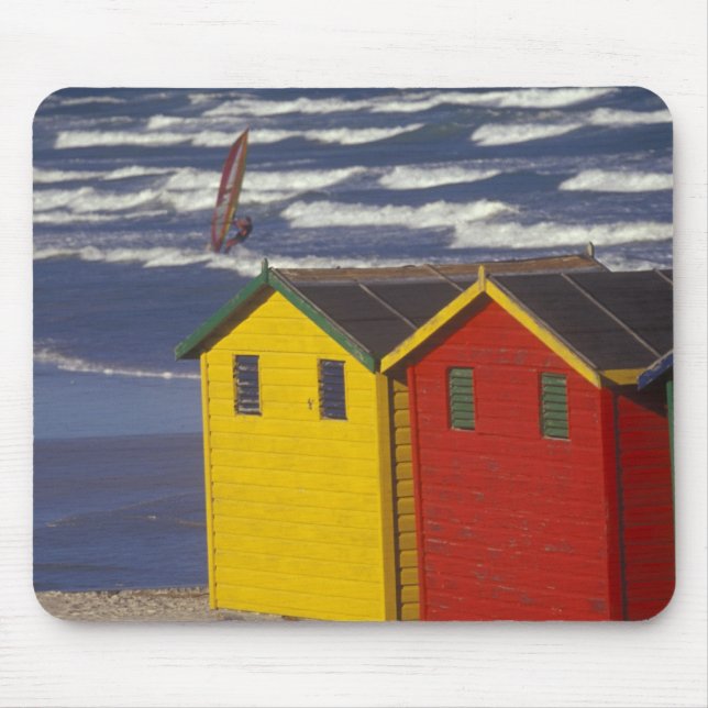Mousepad Ruas, James Bay Bathing Boxes, perto de Capetown,  (Frente)