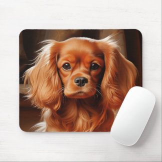 Mousepad Ruby Cavalier King Charles Spaniel