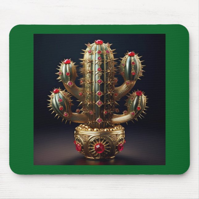 Mousepad Ruby Encrusted Saguaro  (Frente)