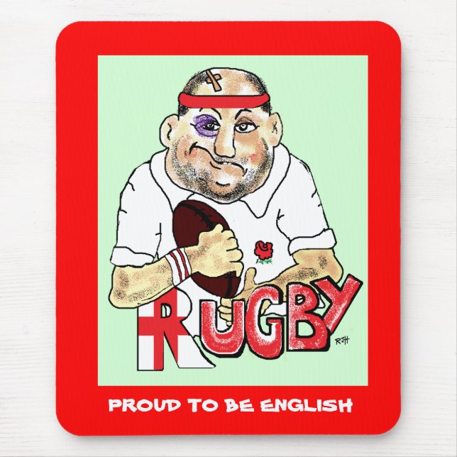 MOUSEPAD RUGBY MOUSEMAT (Frente)