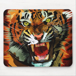 Mousepad Rugido do tigre