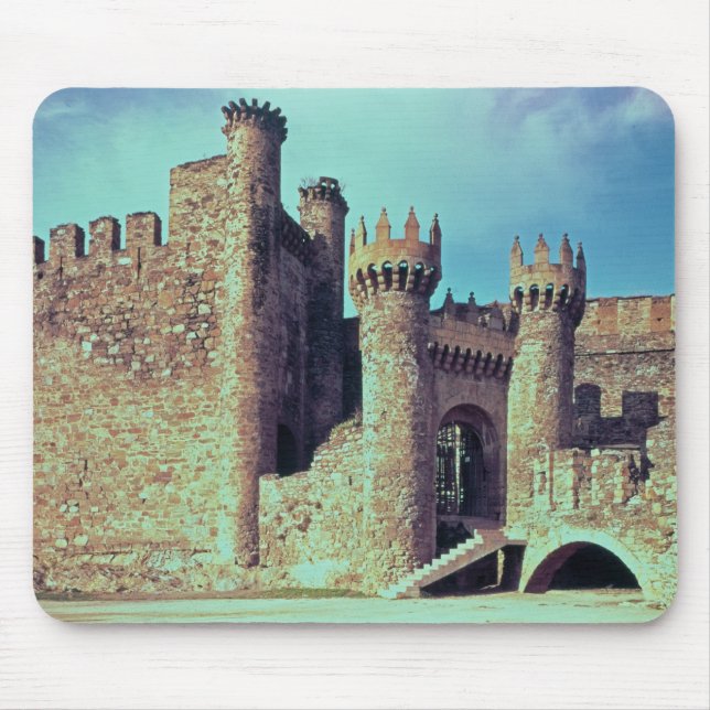 Mousepad Ruínas do castelo dos cavaleiros Templar (Frente)