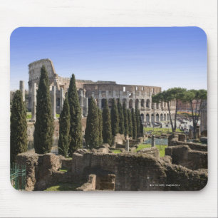 Mousepad Ruínas do Colosseum romano de IL Palatino,