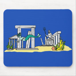 Mousepad Ruínas submarinas antigas