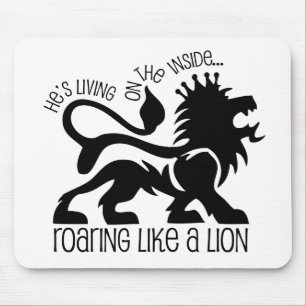 Mousepad Rujir como um leão