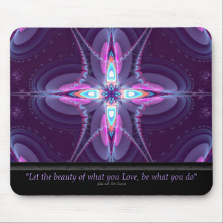 Mousepad Rumi Wisdom :Mousepad de Arte Fractal