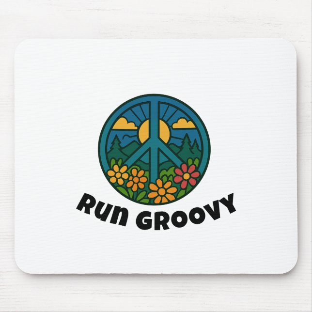 Mousepad Run Groovy (Frente)
