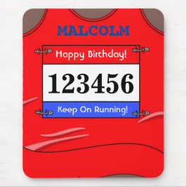 Mousepad Runner Red Vest Mouse Mat