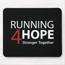 Mousepad Running4Hope Black