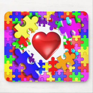 Mousepad Rupturas do amor com o autismo