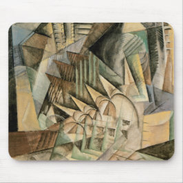 Mousepad Rush Hour, Nova York por Max Weber, Cubismo Vintag