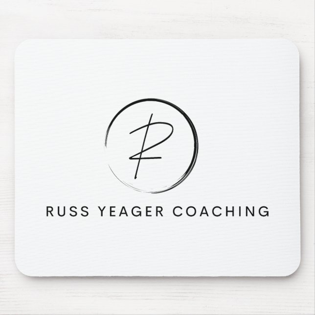 Mousepad Russ Yeager Coaching Signature Logo (Frente)