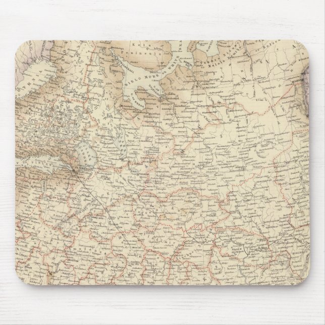 Mousepad Rússia e Europa (Frente)