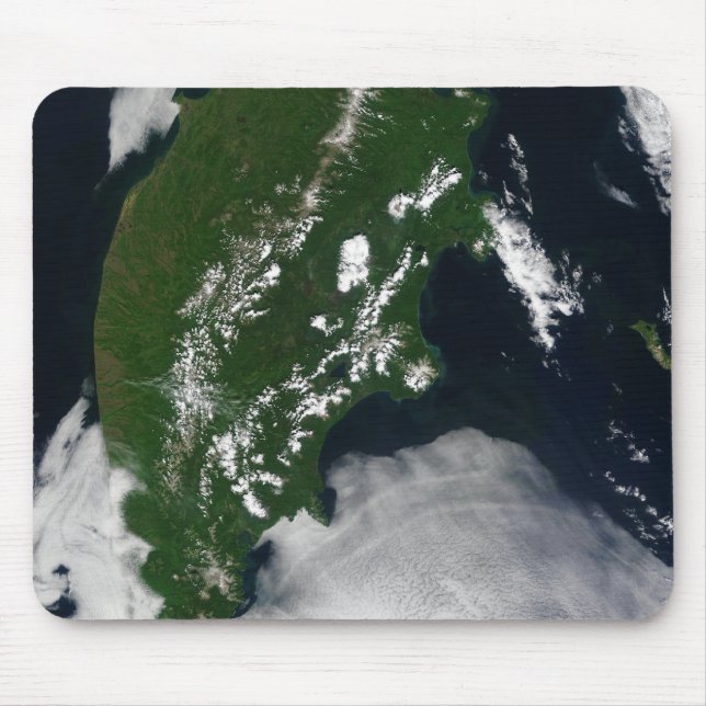 Mousepad Rússia Kamchatka — Península (Frente)