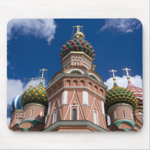 Mousepad Rússia, Moscou, Praça Vermelha. Rua, Basil 2