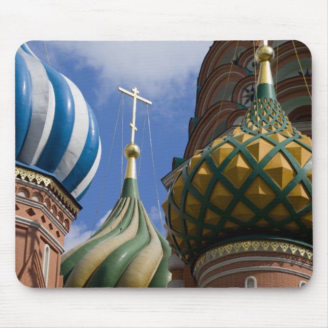 Mousepad Rússia, Moscou, Praça Vermelha. Ruas, Basil (Frente)